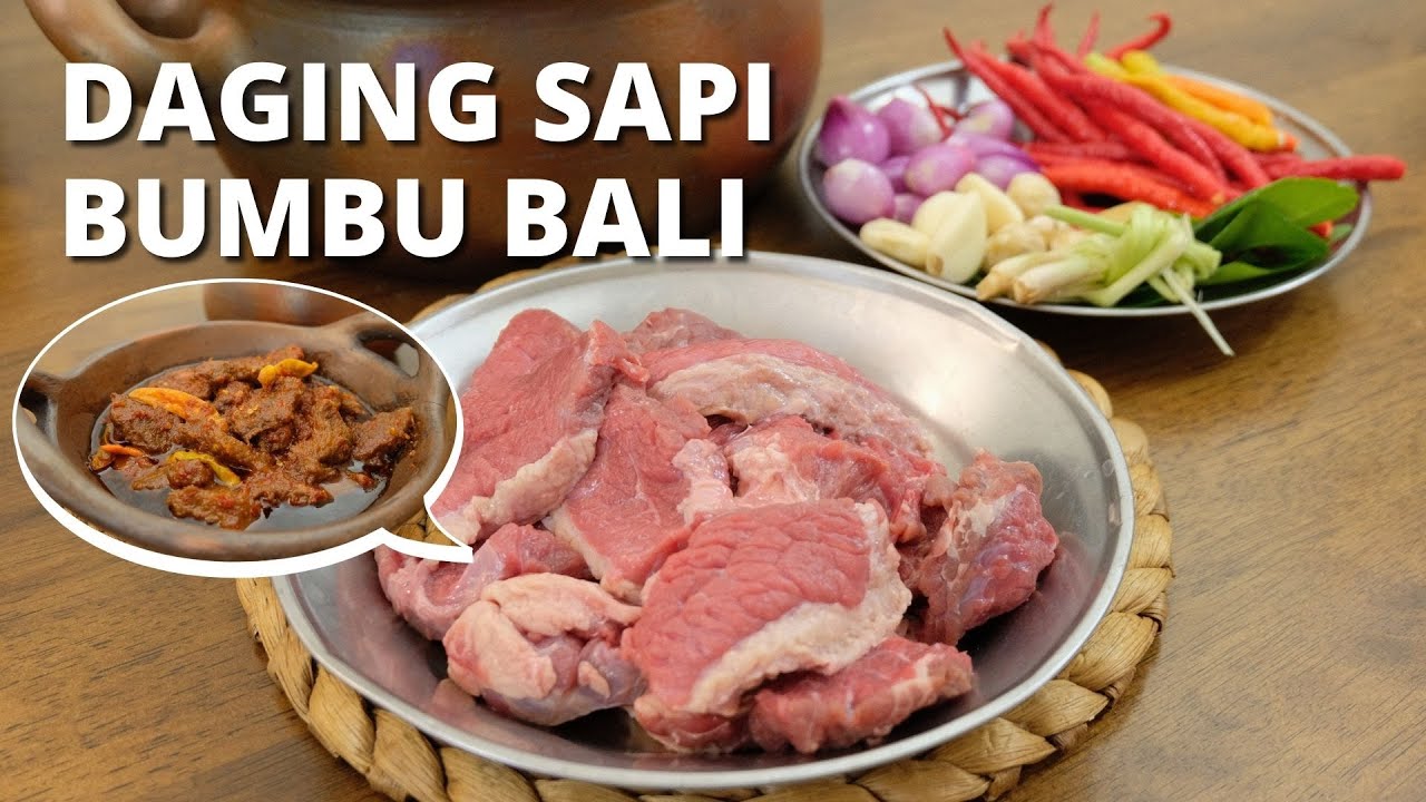 Resep Daging Sapi Bumbu Bali Gurih dan Empuk